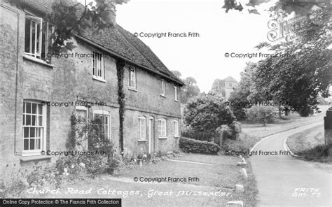 Photo of Great Missenden, Church Road Cottages c.1955