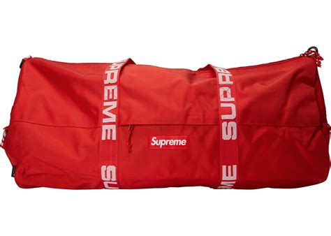 Supreme Large Duffle Bag (SS18) Red - SS18