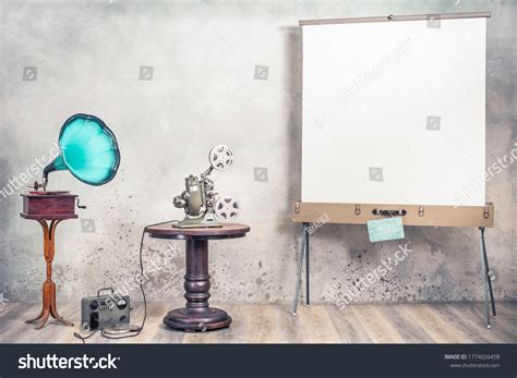 Retro Reel Film Projector 1940s On Stock Photo 1774026458 | Shutterstock