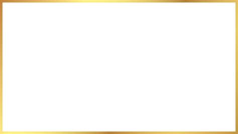 Gold Border Design Png