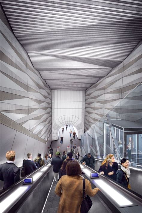 New images unveiled of Elizabeth line stations set to open in 2018