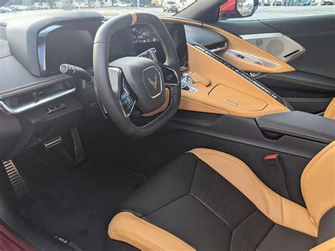 2021 Corvette Coupe in Red Mist over Natural Two-Tone Interior ...