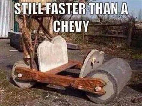 Flintstone's ride | Chevy memes, Chevy jokes, Ford jokes