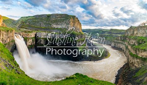 Palouse Falls Panoramic Nature Photography Landscape Photography ...