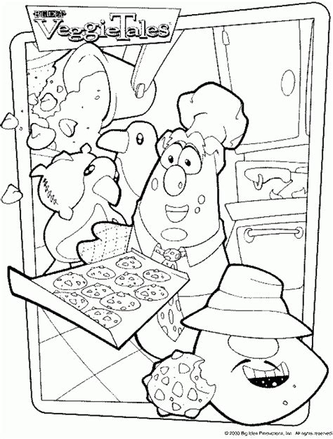 Veggietales Esther Coloring Coloring Pages