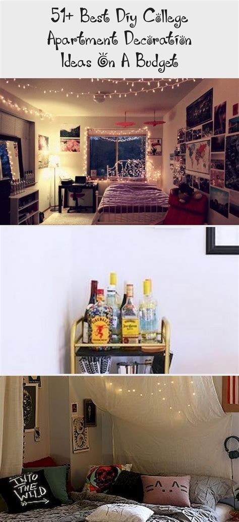 51+ Best Diy College Apartment Decoration Ideas On A Budget - Decor in ...