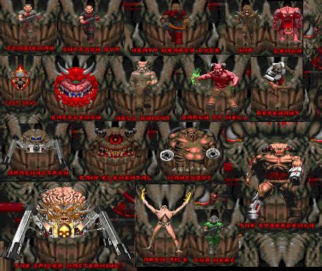 What is you guy’s favorite demon type throughout all the games? : r/Doom