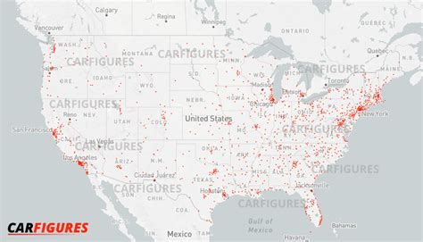 Complete list of all Toyota dealership locations in the USA in 2024