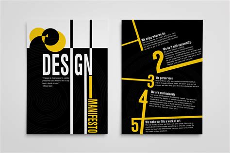 Design Manifesto - Poster Design on Behance | Manifesto design ...