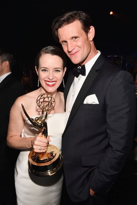 Pictured: Claire Foy and Matt Smith | Best Pictures From the 2018 Emmys ...