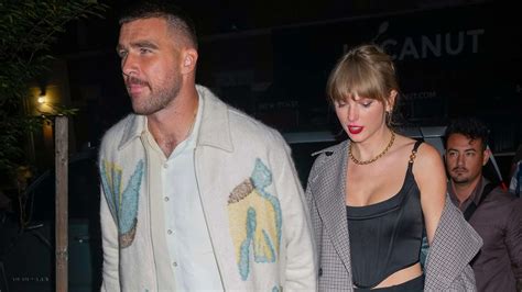 Taylor Swift and Travis Kelce Rang In the New Year With a Midnight Kiss