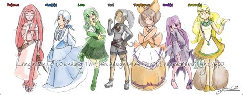 Seven Heavenly Virtues by Trinity630 on DeviantArt