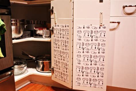 edited Mod Podge Kitchen Cabinet liners (7)