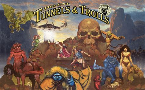 The Lone Delver: Deluxe Tunnels & Trolls GM Screen Preview