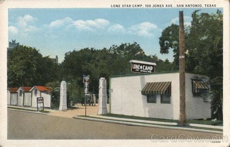 Lone Star Camp San Antonio, TX Postcard