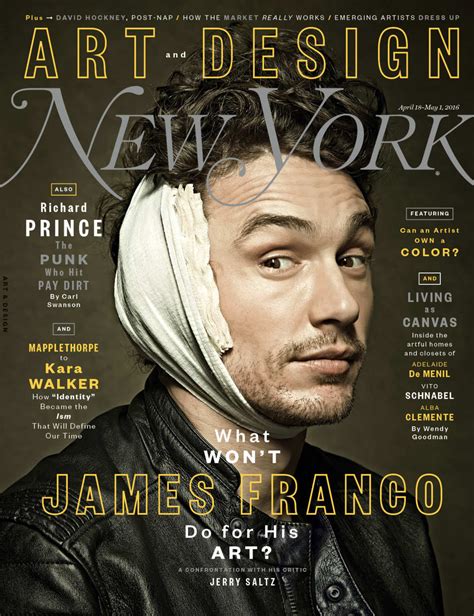 James Franco Channels Vincent van Gogh for New York Magazine Cover