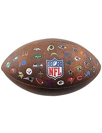 Wilson NFL 32 Team Logo Football | The Growth of a Game