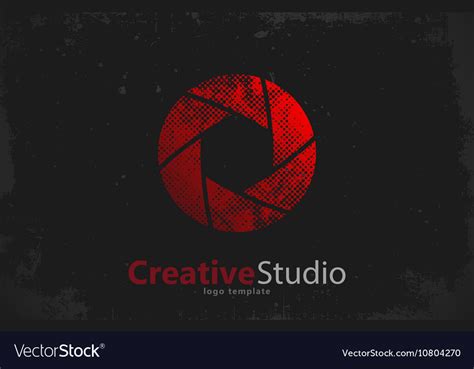 Creative studio logo design Camera logo Creative Vector Image