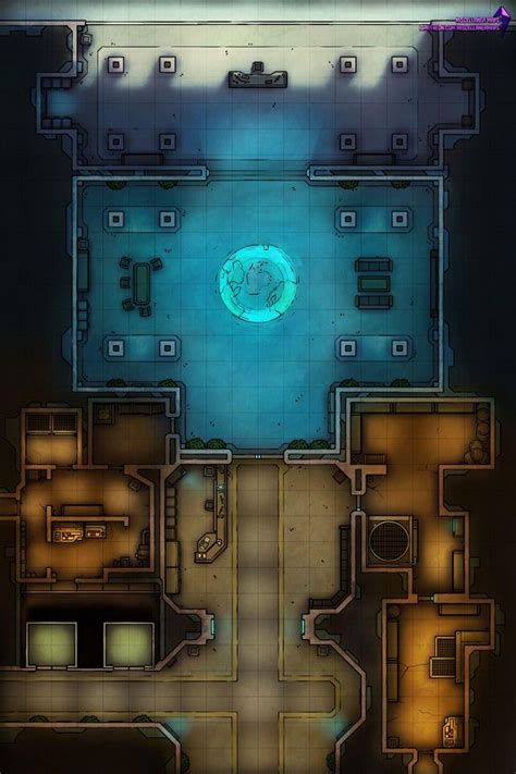 The Boss's Office (20x30) - battlemaps | Tabletop rpg maps, Dungeon ...