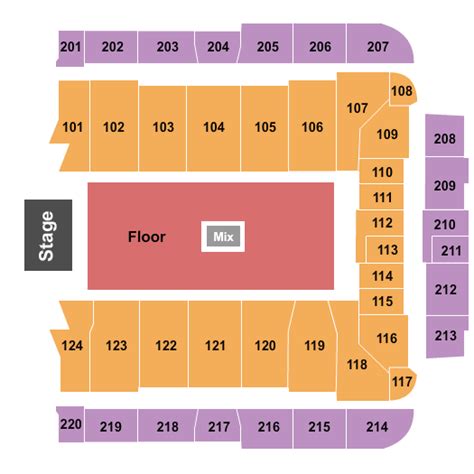 CFG Bank Arena, 1975 Seating Chart | Star Tickets