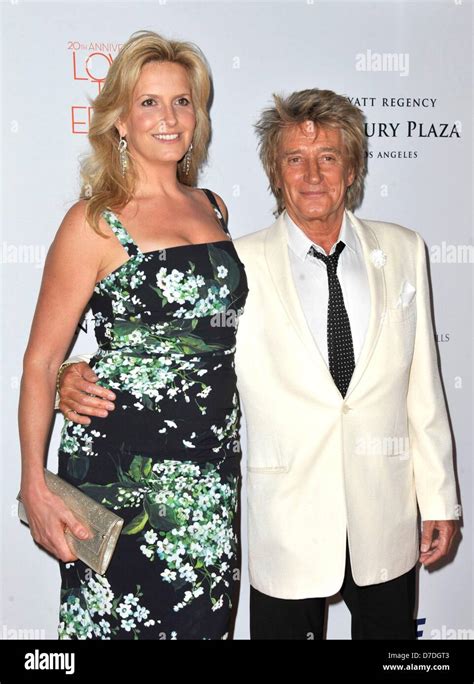 Los Angeles, California, USA. 3rd May 2013. Penny Stewart, Rod Stewart ...