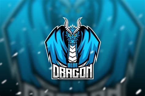 Blue Dragon Logo :: Behance