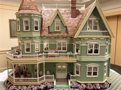 The Queen Anne at Redstone Highlands – Deanna Ferry Dollhouses | House exterior, Doll house ...