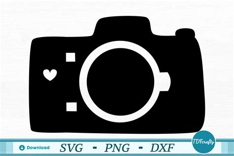 Camera Silhouette Graphic by TDFcrafty · Creative Fabrica