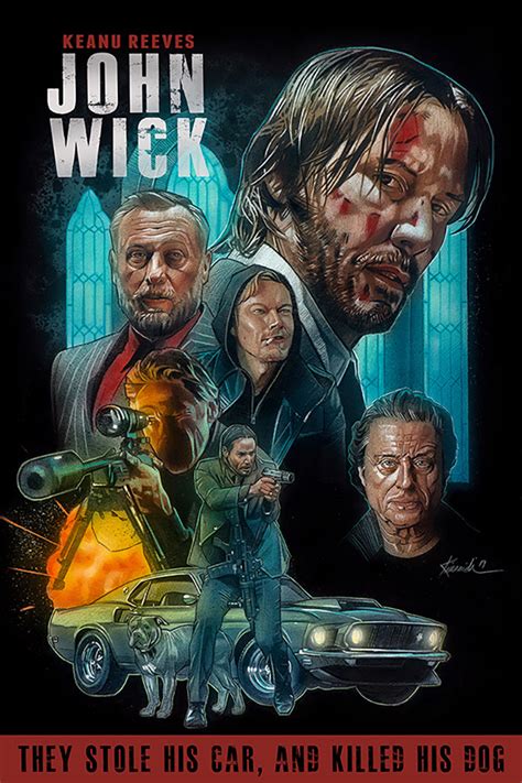 John Wick by Jason Kincaid - Home of the Alternative Movie Poster -AMP-