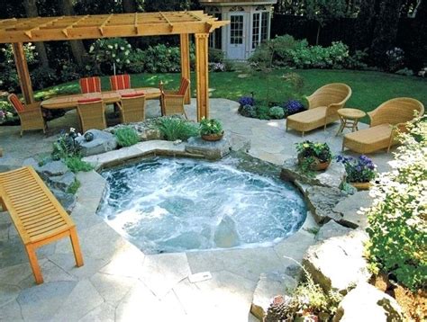 in ground jacuzzi ideas - Google Search | Hot tub backyard, Inground hot tub, Hot tub outdoor