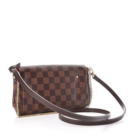 LOUIS VUITTON Damier Ebene Favorite PM 531225