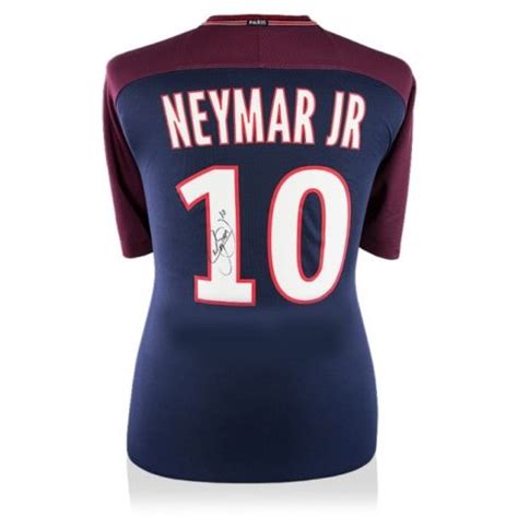 Neymar Signed Paris Saint-Germain Jersey (Icons Sports COA) | Pristine ...