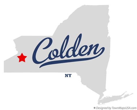 Map of Colden, NY, New York