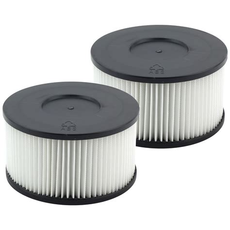 2 Pack Wet Dry Vac HEPA Media Filter Replacement For Felji Ash Vacuum Cleaner - Felji