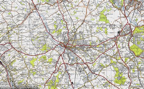 Old Maps of St Albans, Hertfordshire - Francis Frith