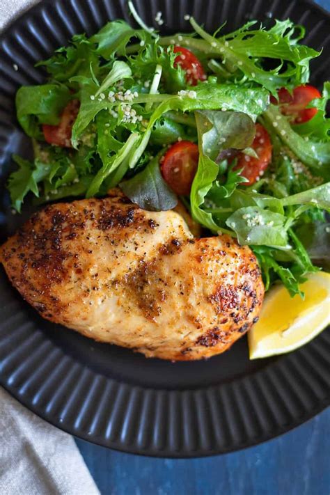 Air Fryer Frozen Chicken Breast Recipe - Enjoy Clean Eating