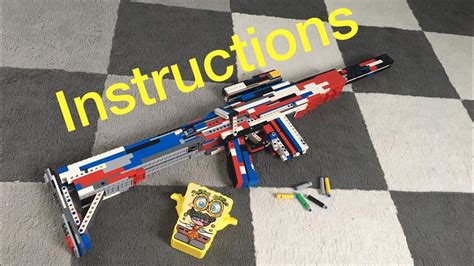 Lego Sniper Rifle instructions - YouTube