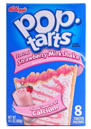 Strawberry milkshake poptarts | Pop tarts, Pop tart flavors, Weird oreo ...