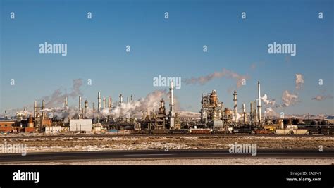 Sinclair, Wyoming - The Sinclair Oil refinery Stock Photo - Alamy