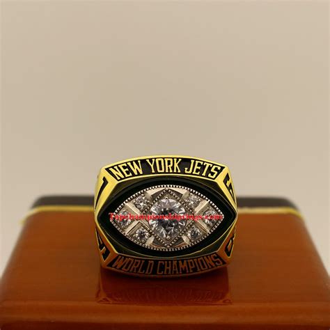 1968 New York Jets Super Bowl III Football Championship Ring