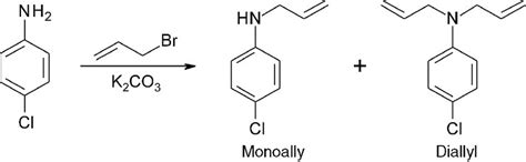 Scheme of synthesis of N-allyl-4-chloroaniline and the byproduct... | Download Scientific Diagram