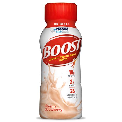 Boost Original Nutritional Drink 12230759 8 oz Case of 24, Creamy ...