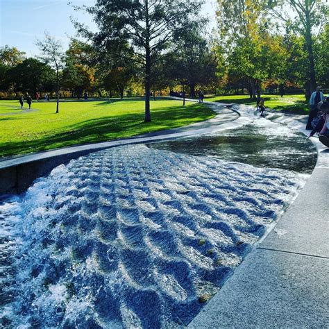 The Princess Diana Memorial Fountain in Kensington Gardens . . . #memorial #pr… | Diana memorial ...