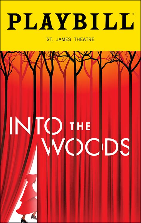 We have our 'Into The Woods' Playbill! : r/Broadway