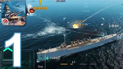 World of Warships Blitz - Gameplay Walkthrough Part 1 (iOS, Android) - YouTube