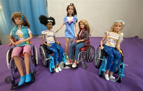 How Mattel's New Wheelchair Barbie Dolls Compare to the Classic Becky