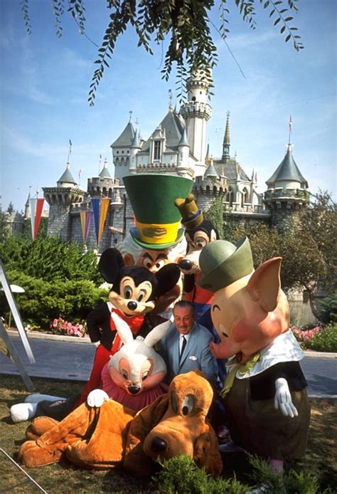 Walt Disney and the Disney Characters at Disneyland Park | Disney Parks ...