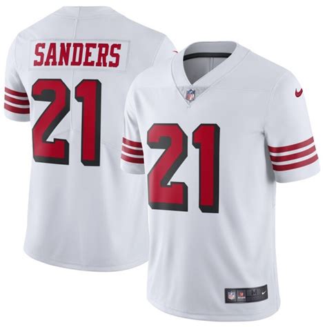 Deion Sanders San Francisco 49ers Nike Color Rush Vapor Intouchable ...