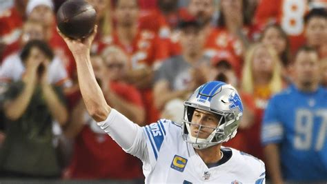 Detroit Lions' Jared Goff, nearing NFL record, focused on winning