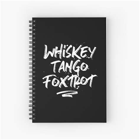 "WTF - Whiskey Tango Foxtrot Funny Pilot Phonetic Alphabet " Spiral ...